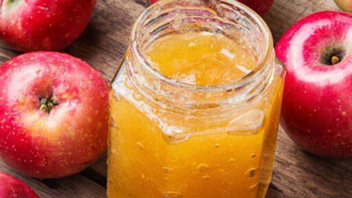 Sie sehen das Titelbild zum Beitrag mit dem Thema: Apfel Marmelade mit Aroma-Power