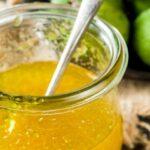 Sie sehen das Titelbild zum Beitrag mit dem Thema: Hausgemachte Feijoa-Marmelade